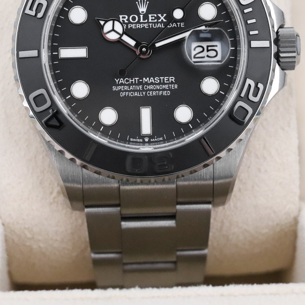 Rolex Yachtmaster [2024 Complete] 42mm Titanium Case Black Dial Black Ceramic Bezel Oyster Titanium Bracelet 226627