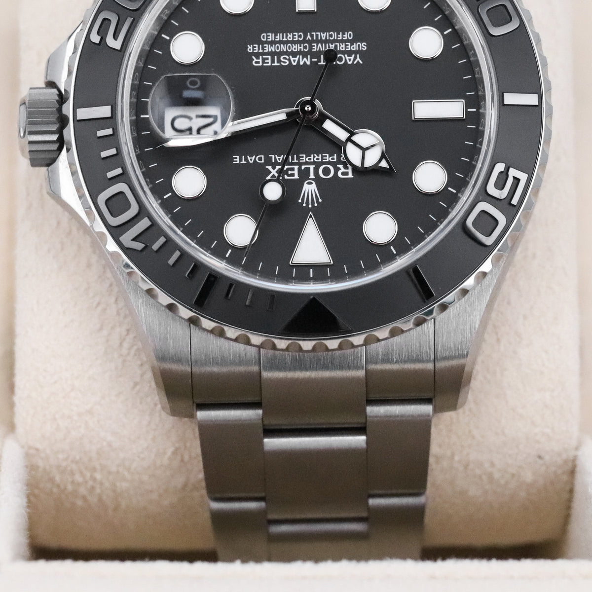 Rolex Yachtmaster [2024 Complete] 42mm Titanium Case Black Dial Black Ceramic Bezel Oyster Titanium Bracelet 226627