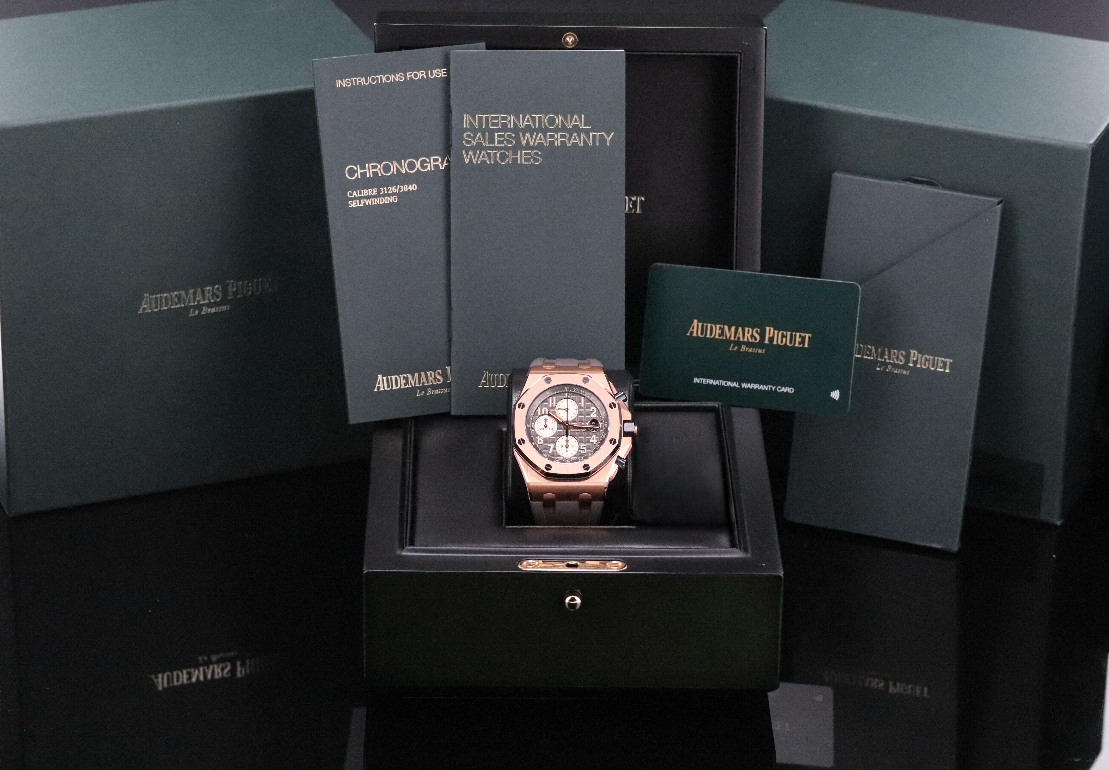 Audemars Piguet Royal Oak Offshore 42mm Rhodium Rose Gold Half