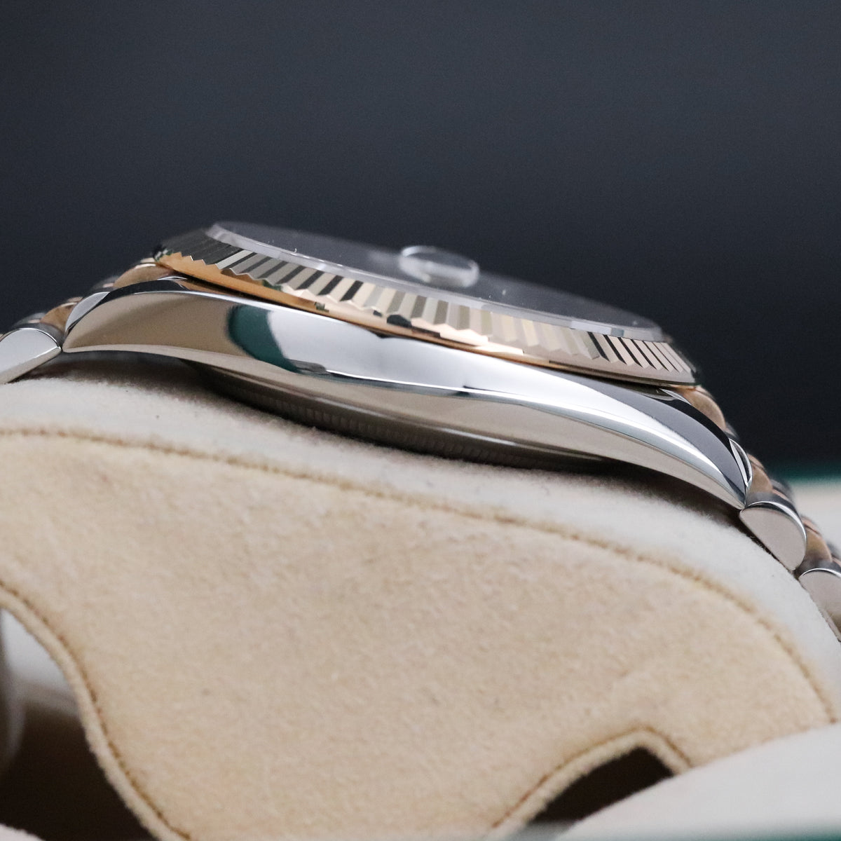 Rolex Datejust [2020 Complete] 41mm Steel Case White Dial Fluted Jubilee Two Tone Bracelet 126333