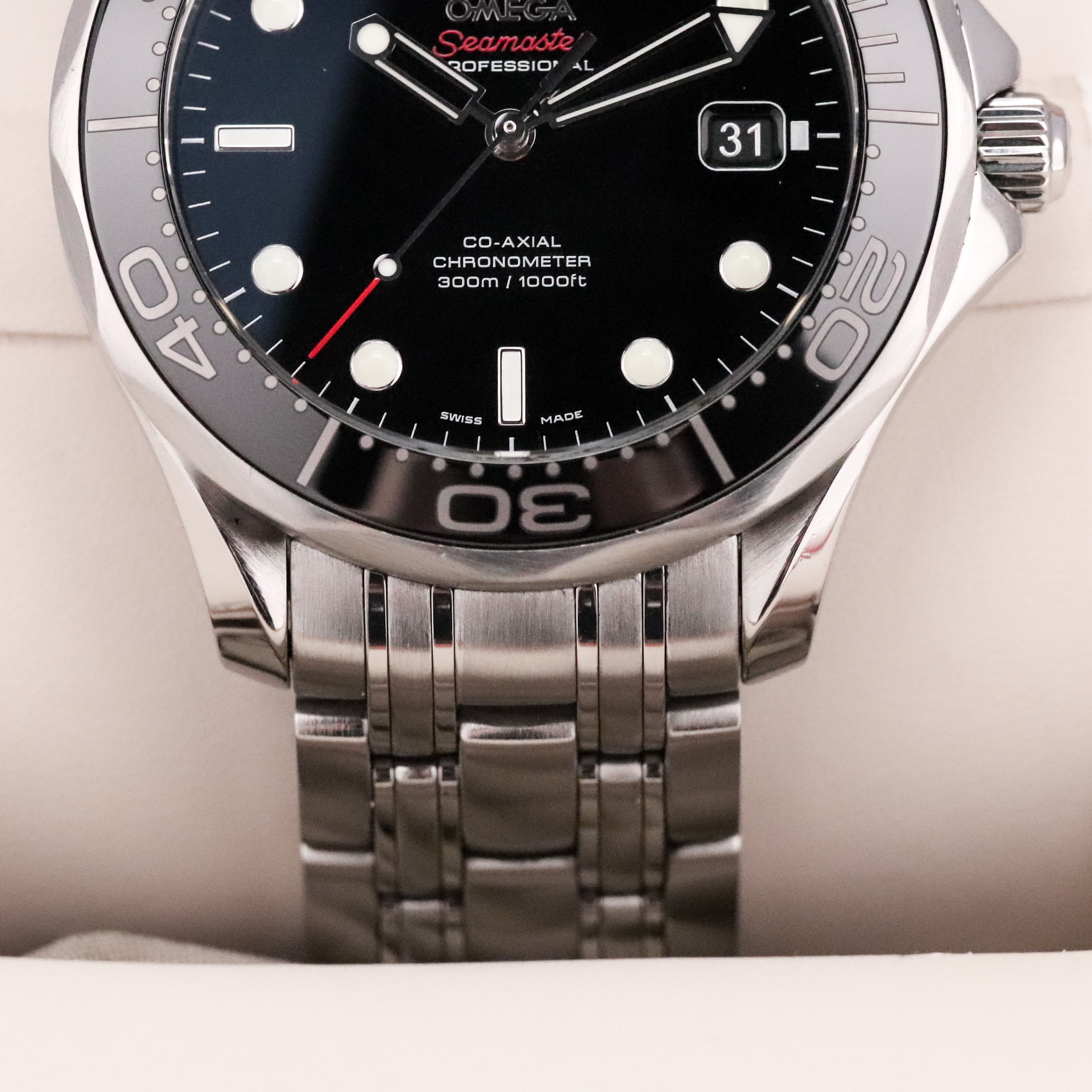 Omega Seamaster Diver 300M [2018 COMPLETE] 41mm Steel Case Black