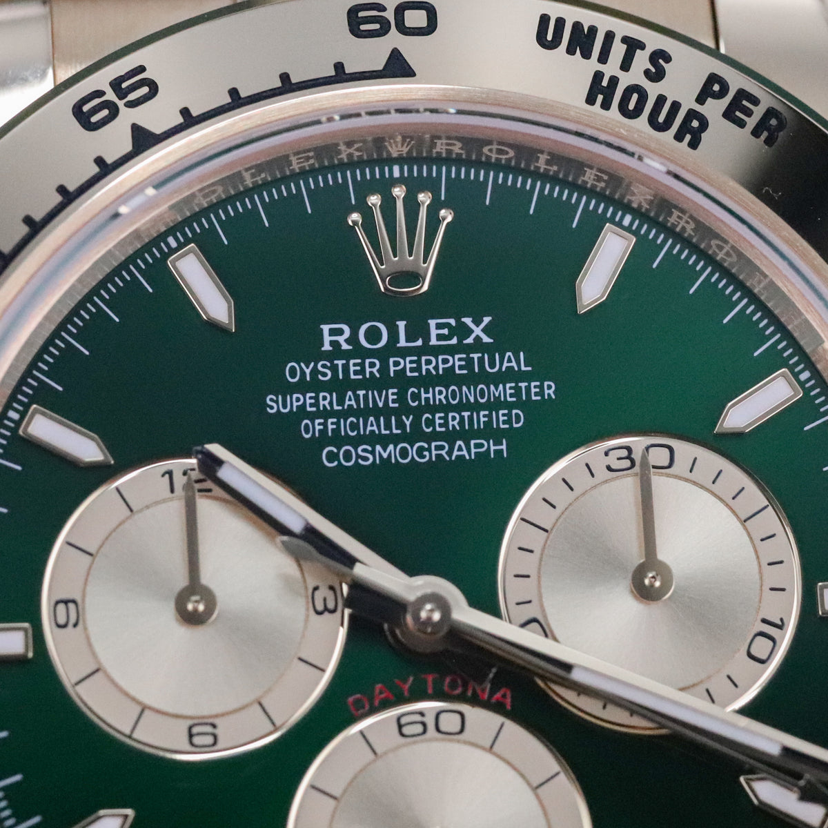 Rolex Daytona John Mayer 2025 Complete 40mm Yellow Gold Green Dial Yellow Gold Bezel and Bracelet 126508