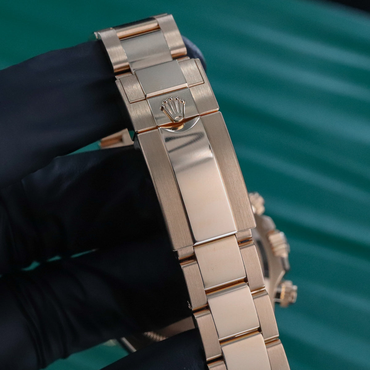 Rolex Daytona John Mayer 2025 Complete 40mm Yellow Gold Green Dial Yellow Gold Bezel and Bracelet 126508