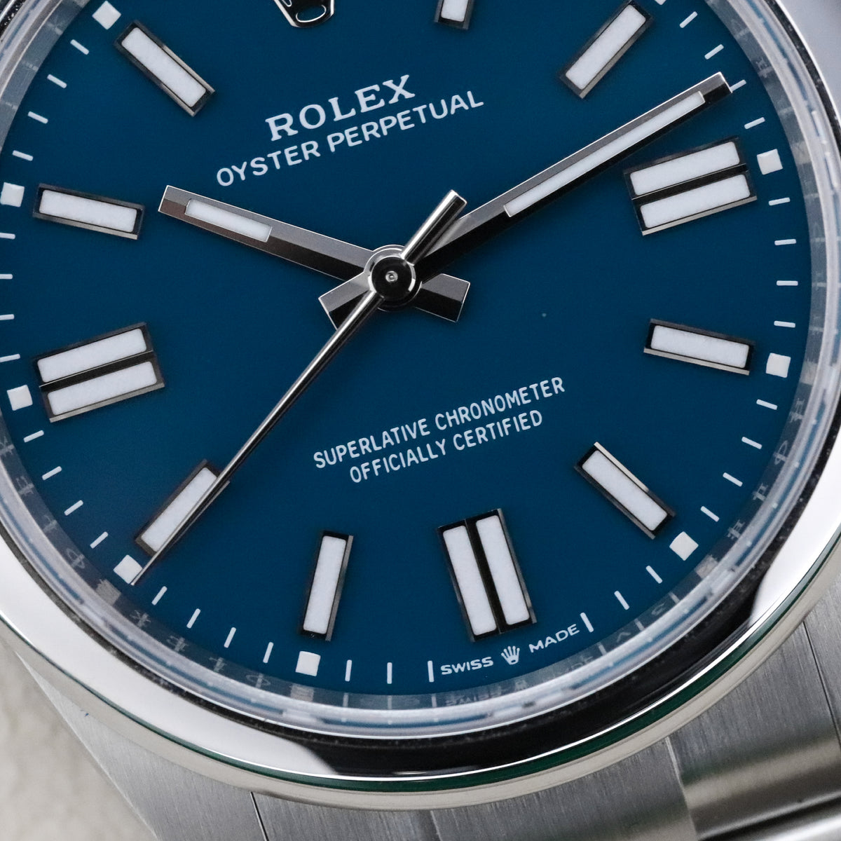Rolex Oyster Perpetual [2025 COMPLETE] 41mm Steel Case Blue Dial Silver Steel Bezel Oyster Bracelet 134300