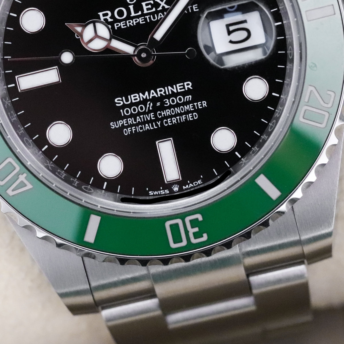 Rolex Submariner Starbucks [2024 Complete] 41mm Steel Case Black Dial Green Ceramic Bezel Oyster 126610LV