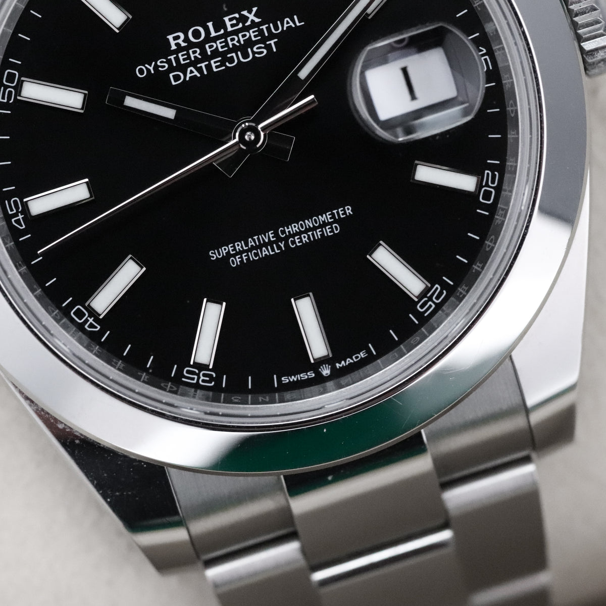 Rolex Datejust [2022 COMPLETE] 41mm Steel Case Black Dial Steel Silver Bezel Oyster Bracelet 126300