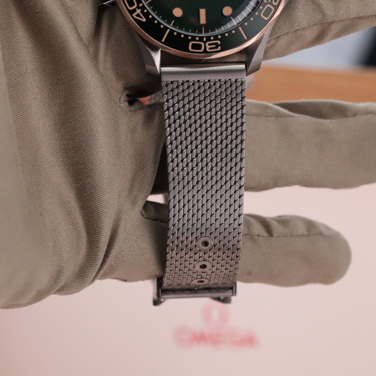 Omega Seamaster Diver 300m [2025 Complete Set] 42mm Titanium Bronze Green Ceramic 210.90.42.20.10.001