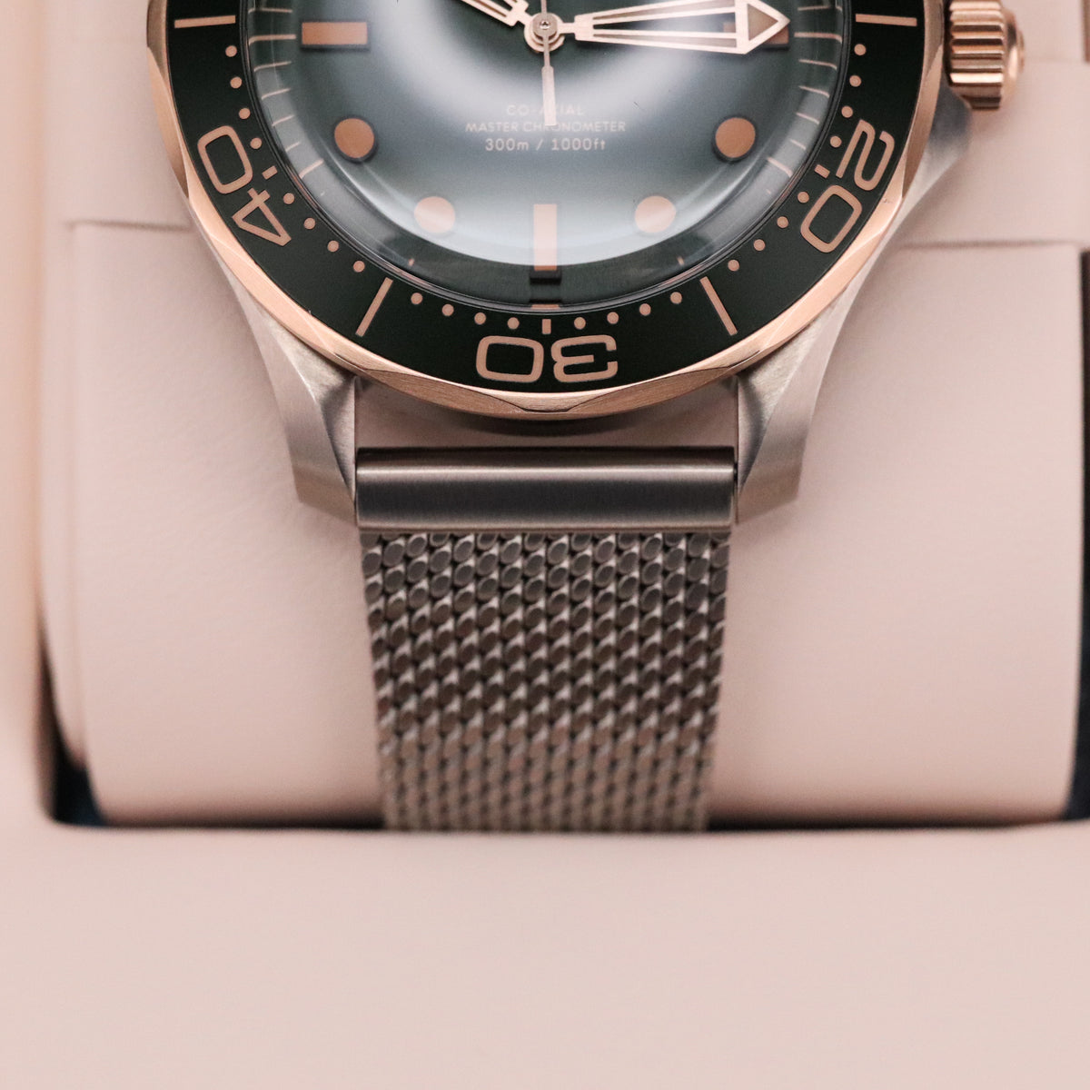 Omega Seamaster Diver 300m [2025 Complete Set] 42mm Titanium Bronze Green Ceramic 210.90.42.20.10.001