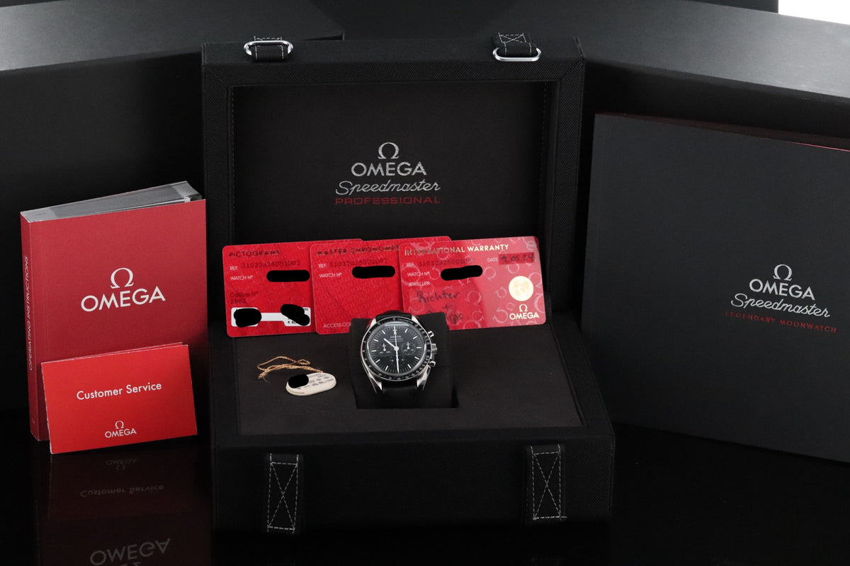 Omega Speedmaster Moonwatch [2024 Complete Set] 42mm Steel Chronograph Pro 310.32.42.50.01.002