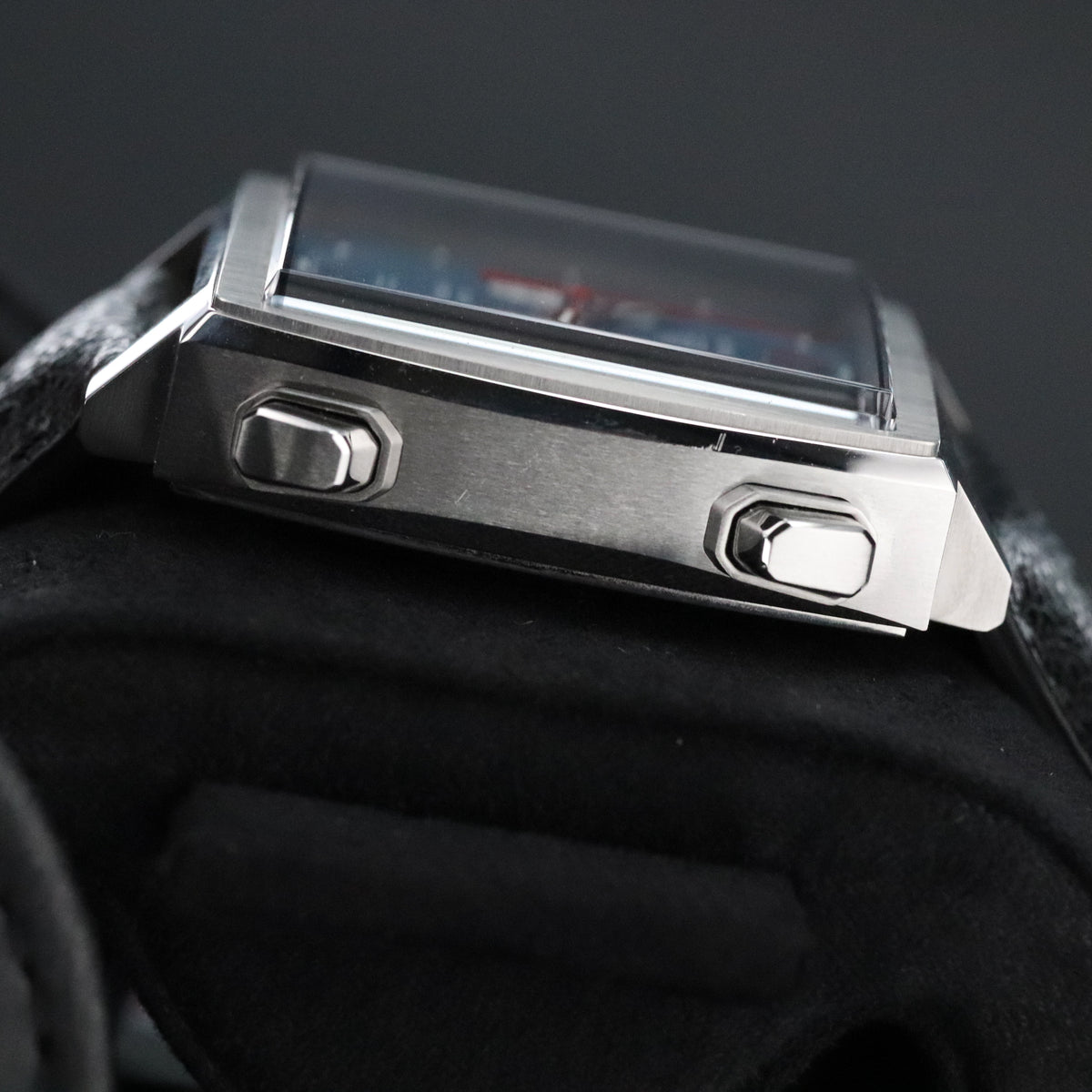 TAG Heuer Monaco Calibre 11 [2024 Complete Set] 39mm Chronograph Steel Blue Dial Square Auto CAW211P