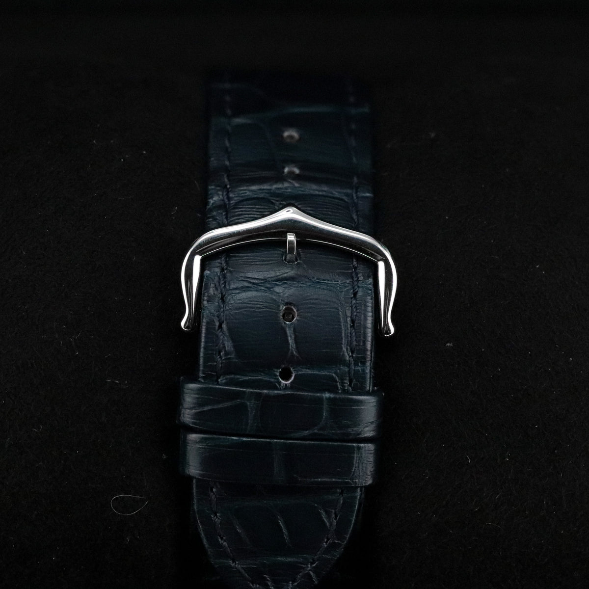 Cartier Santos Dumont Xl [2024 Complete] 33.9 mm x 46.6 mm Steel Roman Dial Blue Hands WSSA0032