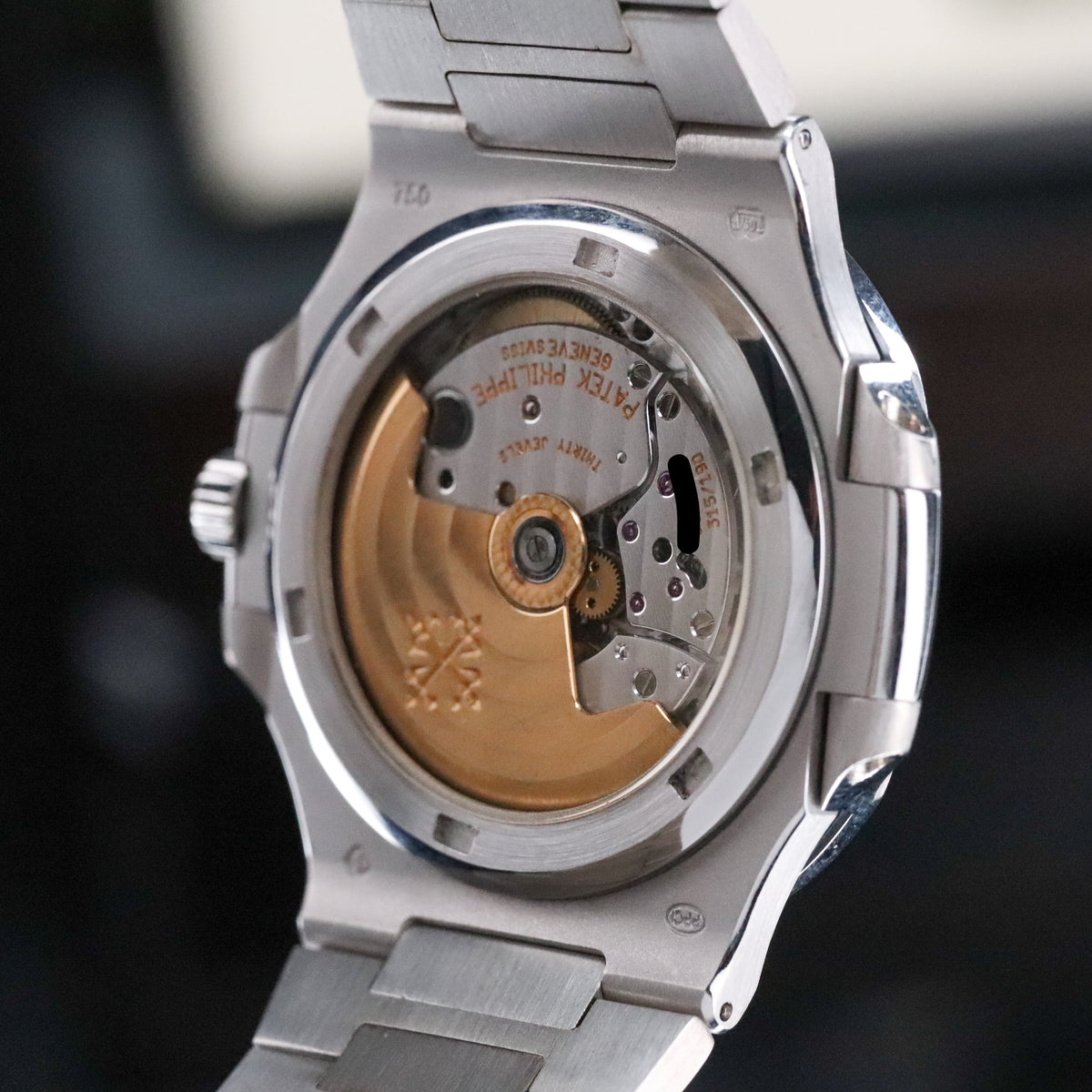 Patek Philippe Nautilus 5711 Green Baguette White Gold OEM Movement, Rest is Custom
