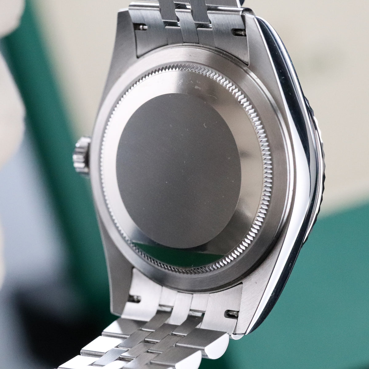 Rolex Sky-Dweller White Dial 42mm Fluted White Gold Bezel Jubilee Steel 326934