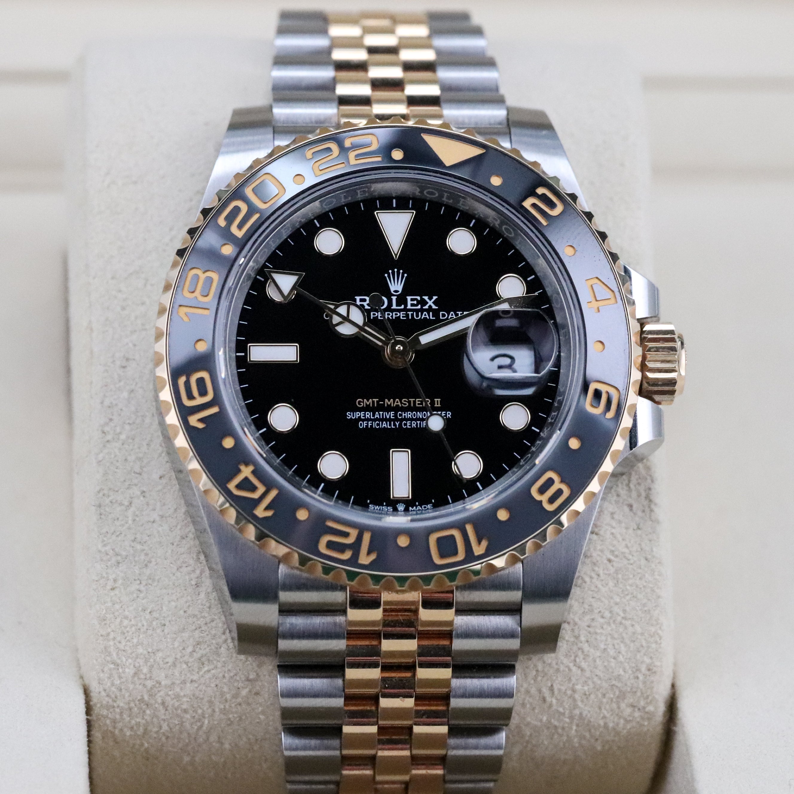Rolex GMT-Master II Bumblebee Zombie Two Tone Ceramic Bezel Black