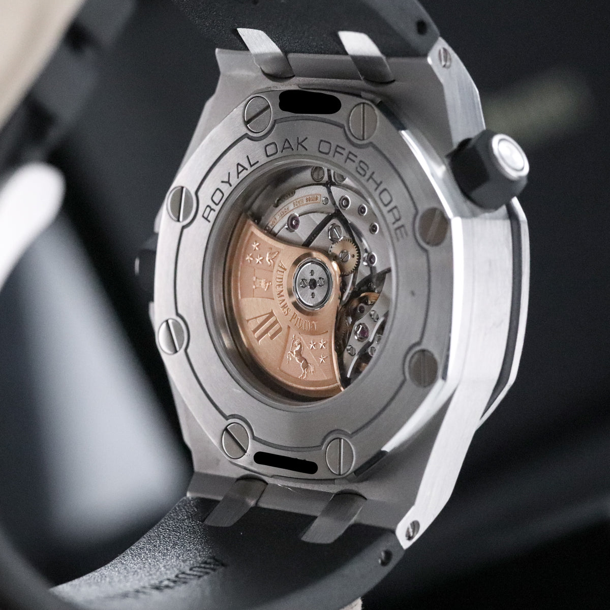 Audemars Piguet Royal Oak Offshore Diver [Complete Set] White Dial Steel 42mm Black Rubber 15710ST