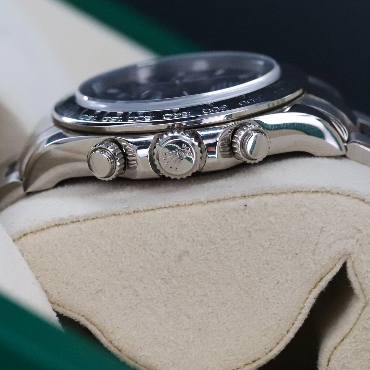 Rolex Daytona Cosmograph Daytona [Complete Set] White Gold Bright Blue Dial 40mm Oyster Automatic 116509
