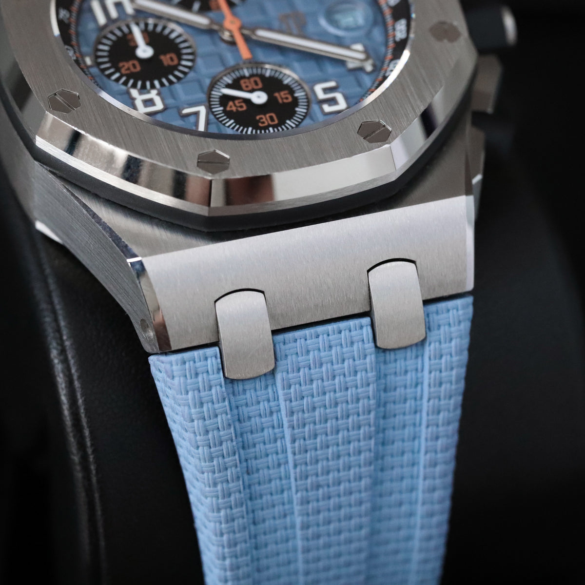 Audemars Piguet Royal Oak Offshore 42mm Tiffany Baby Blue Orange Steel 26238ST.OO.A340CA.01