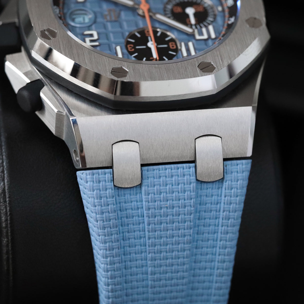 Audemars Piguet Royal Oak Offshore 42mm Tiffany Baby Blue Orange Steel 26238ST.OO.A340CA.01