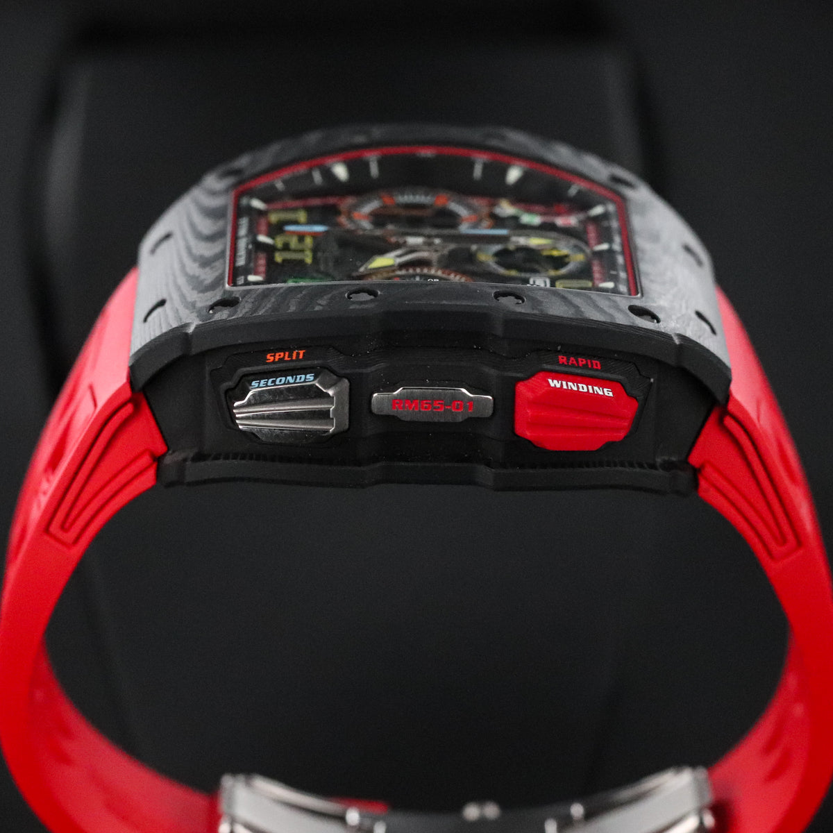 Richard Mille Chronograph 65-01 [2021 Complete Set] NTPT Carbon Titanium Split Seconds Sport 65 01