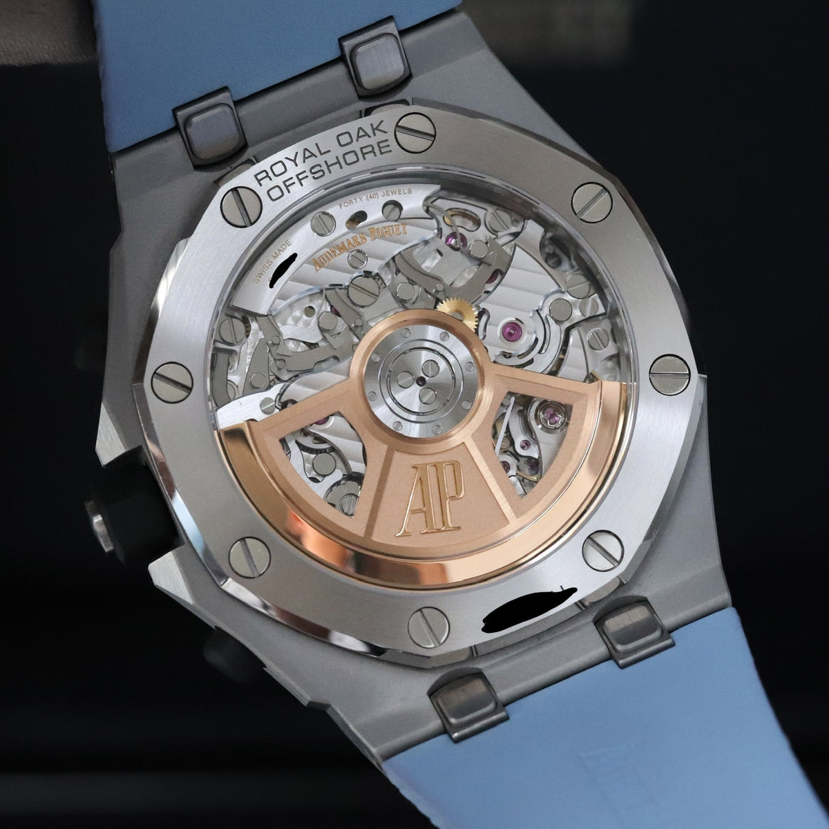 Audemars Piguet Royal Oak Offshore 42mm Tiffany Baby Blue Orange Steel 26238ST.OO.A340CA.01