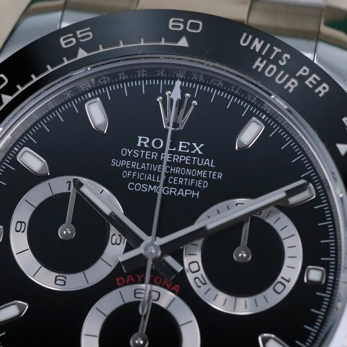 Rolex Daytona Black 40mm Cosmograph Steel Ceramic Reverse Panda 116500LN