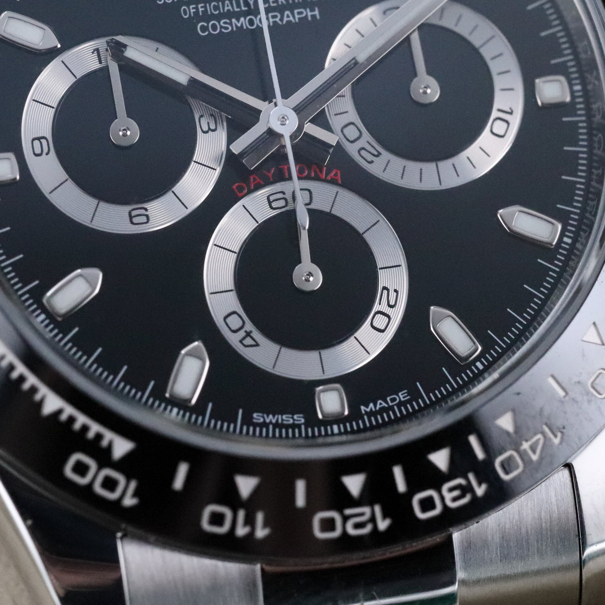 Rolex Daytona Black 40mm Cosmograph Steel Ceramic Reverse Panda 116500LN