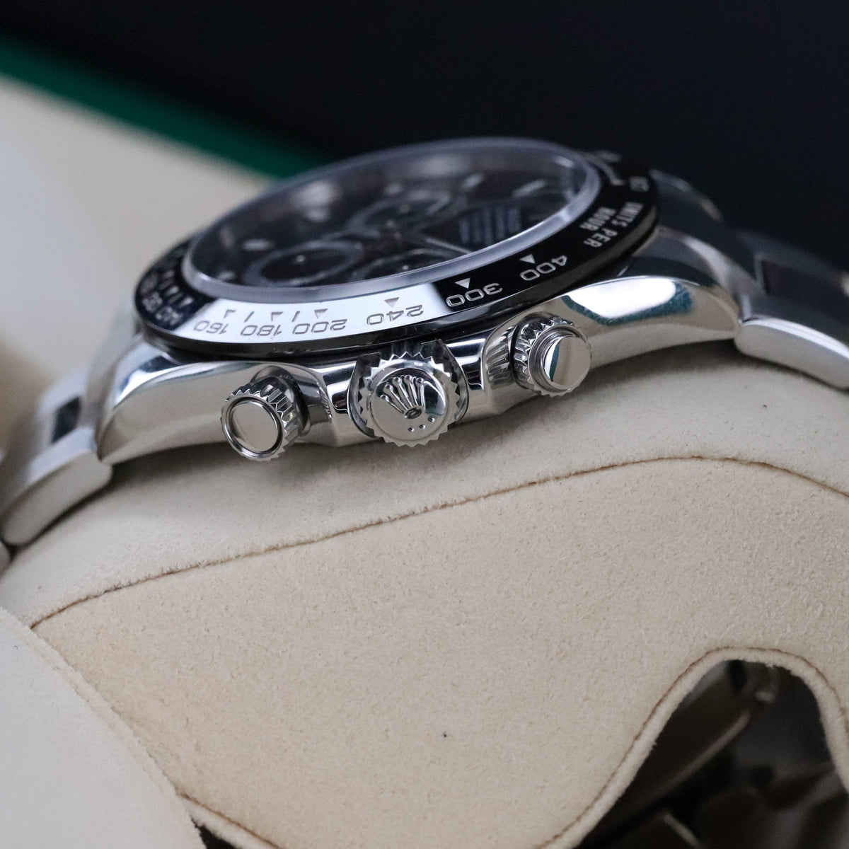 Rolex Daytona Black 40mm Cosmograph Steel Ceramic Reverse Panda 116500LN