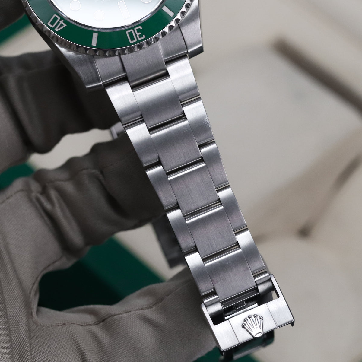 Rolex Submariner Date HULK [RARE 2020 NEW CARD] 40mm Green Dial Bezel Complete Set 116610LV 2020 New Card Complete Set