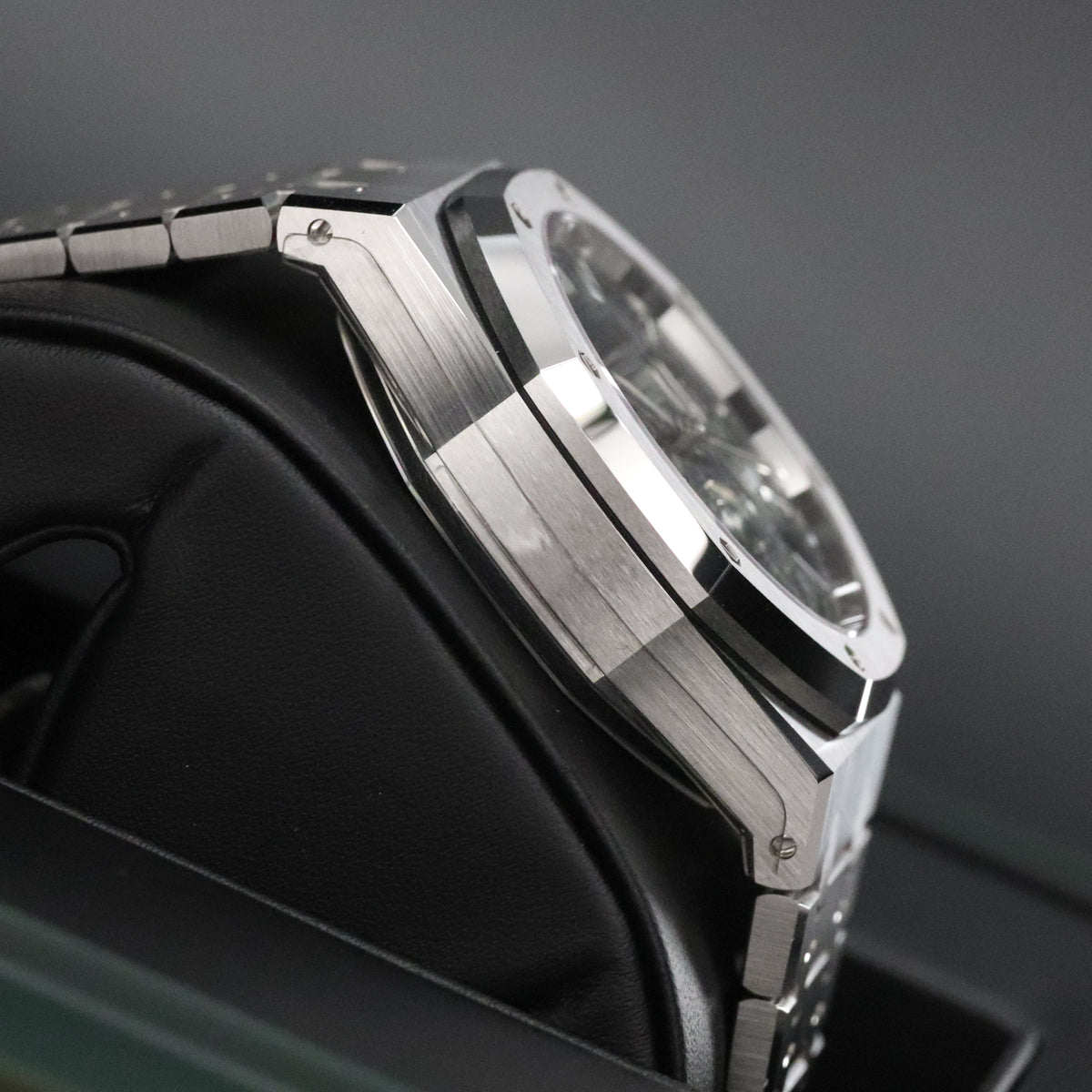 Audemars Piguet Royal Oak Chronograph [2025 New Complete Set] 41mm Green Dial Open Caseback Steel 26240ST 2025 New Complete