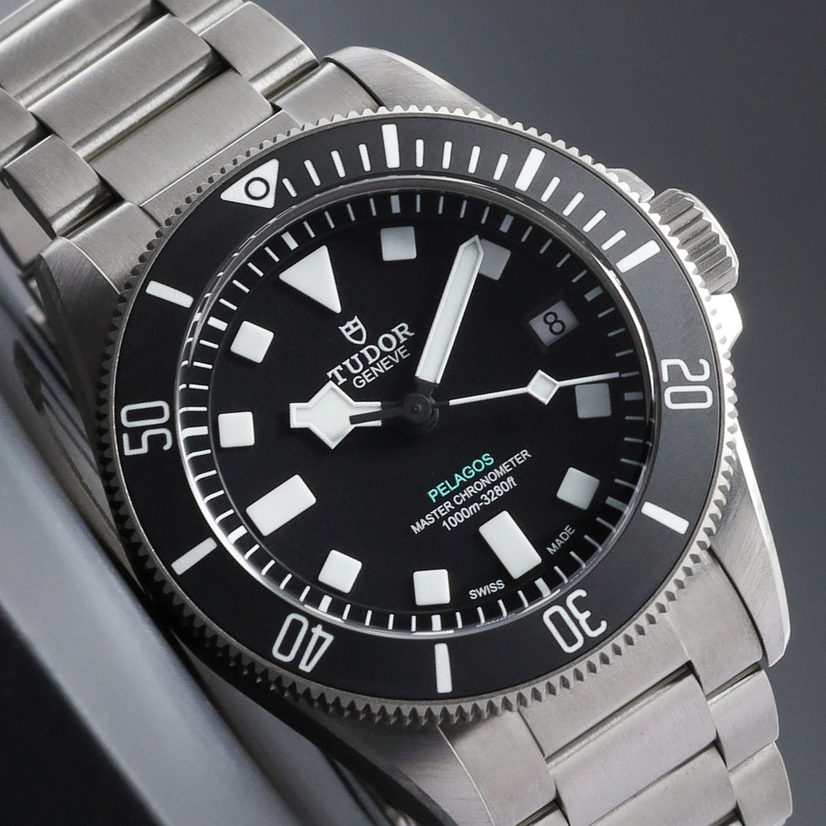 Tudor Pelagos 2025 Complete 43mm Titanium Black Dial Titanium Bezel Titanium Bracelet M2543C1A7NU