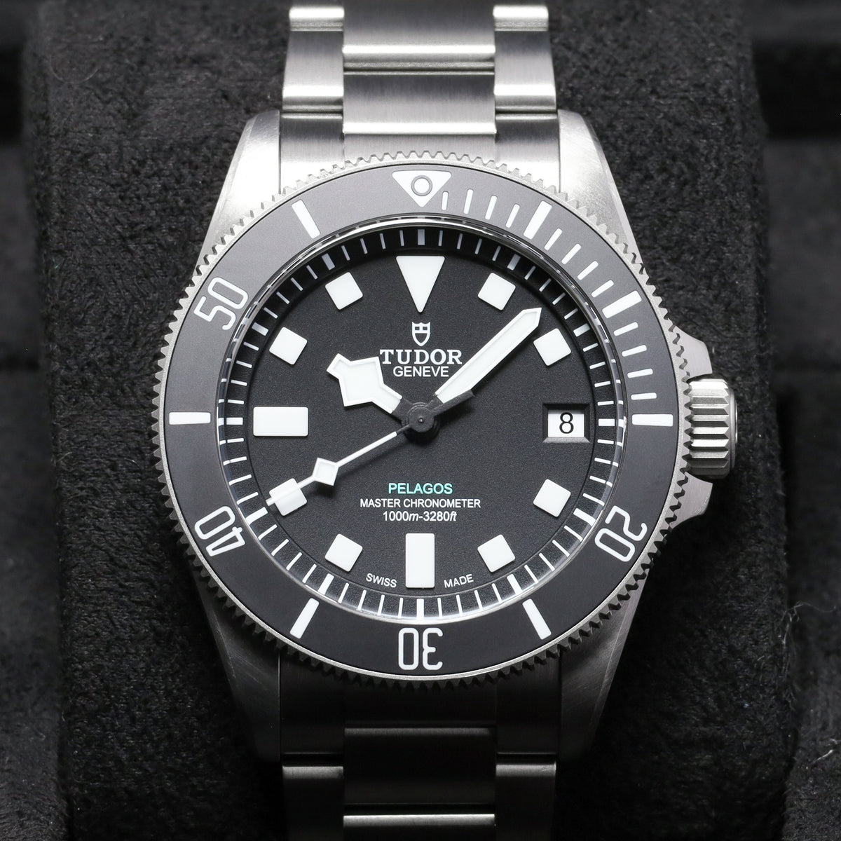 Tudor Pelagos 2025 Complete 43mm Titanium Black Dial Titanium Bezel Titanium Bracelet M2543C1A7NU