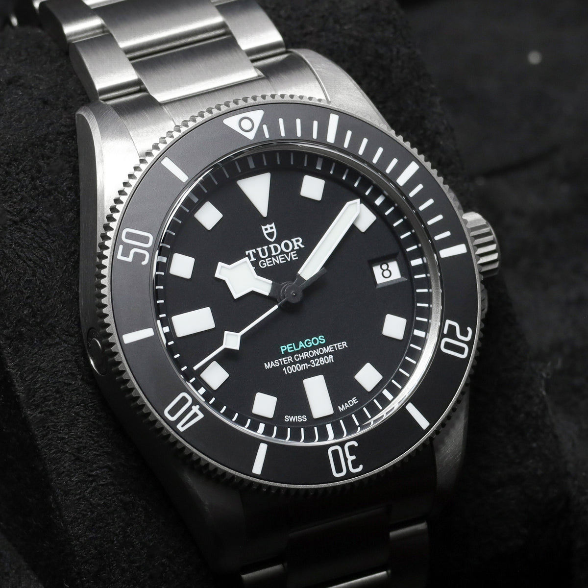 Tudor Pelagos 2025 Complete 43mm Titanium Black Dial Titanium Bezel Titanium Bracelet M2543C1A7NU