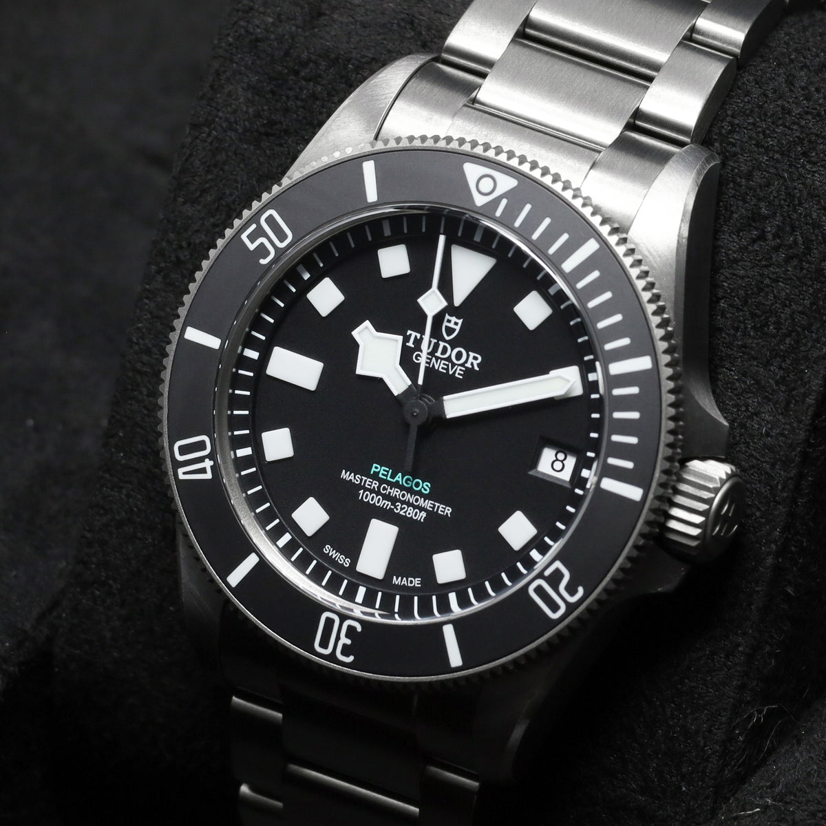 Tudor Pelagos 2025 Complete 43mm Titanium Black Dial Titanium Bezel Titanium Bracelet M2543C1A7NU