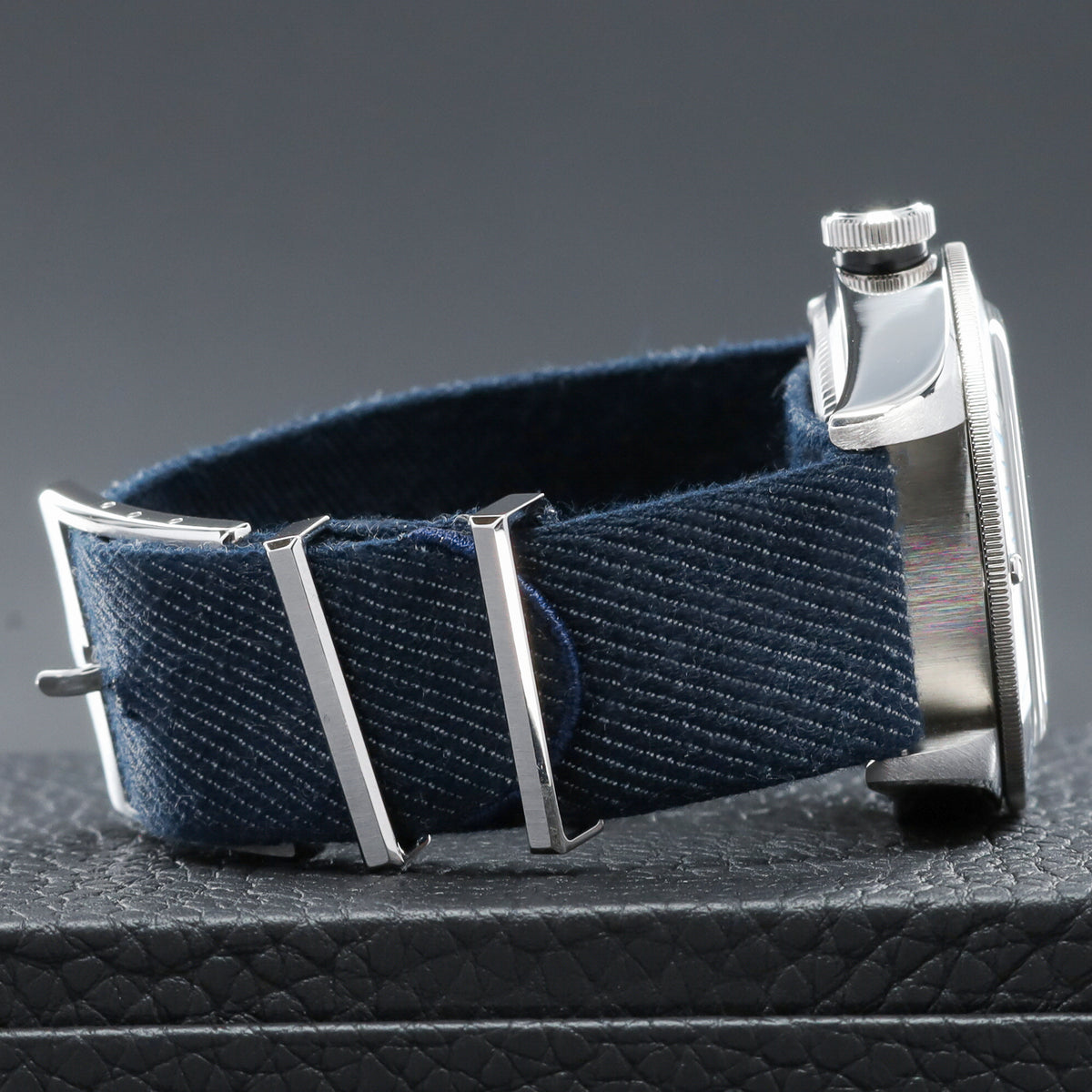 Blaken Tudor 2026 Complete 41mm Stainless Steel Blue Popcorn Dial Stainless Steel Bezel Navy Strap with Tudor Clasp M79730