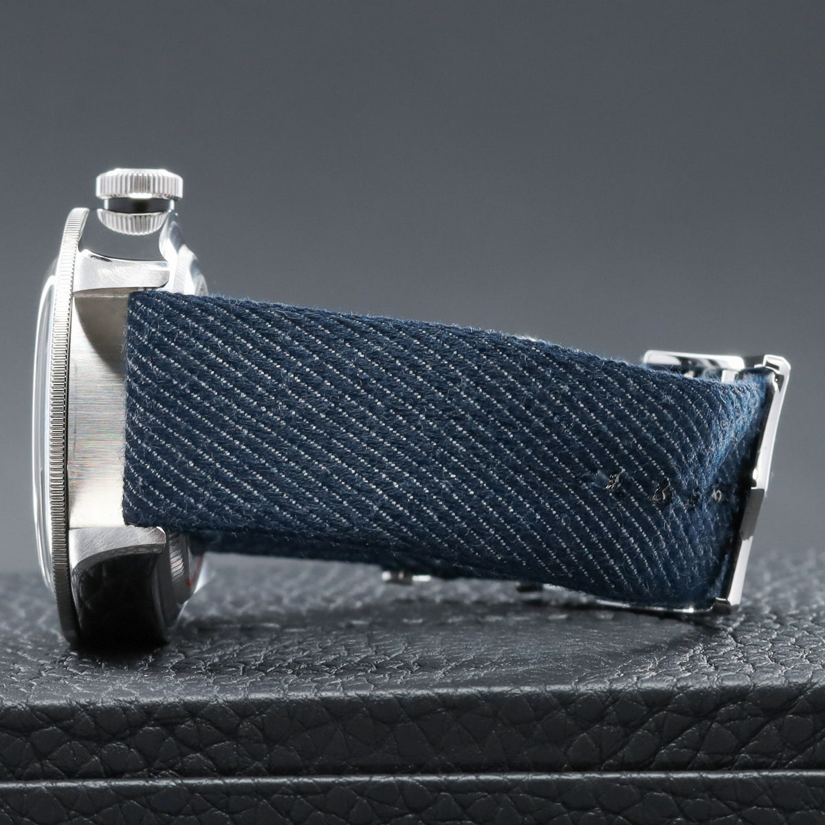 Blaken Tudor 2026 Complete 41mm Stainless Steel Blue Popcorn Dial Stainless Steel Bezel Navy Strap with Tudor Clasp M79730