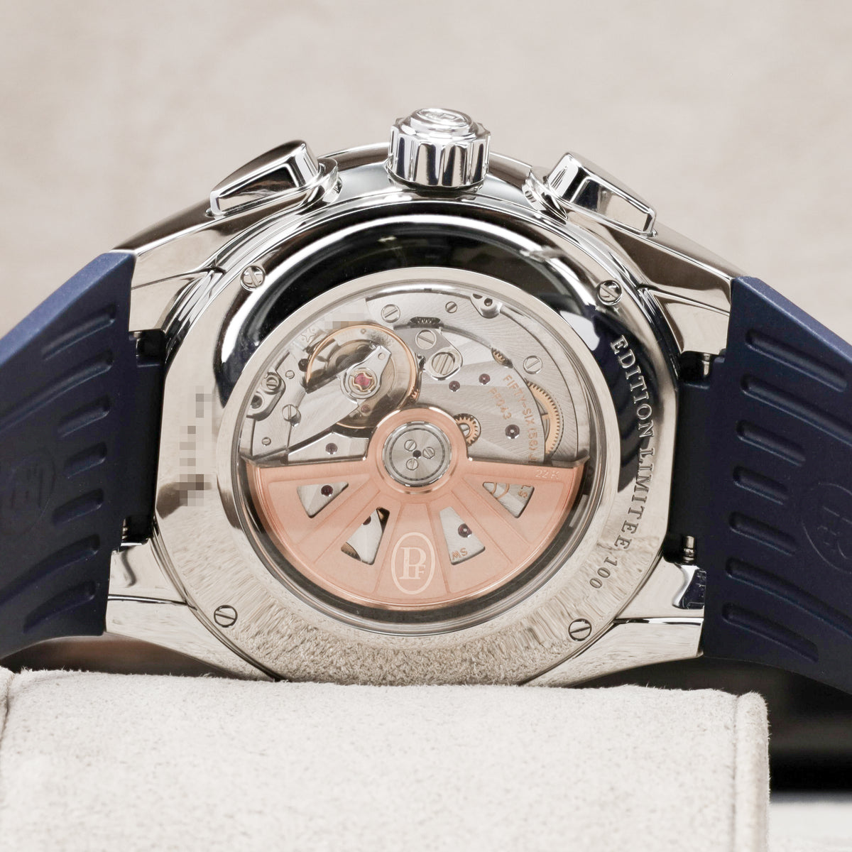 Parmigiani Tonda GT 2022 Complete 42mm Stainless Steel Yoshida Special Blue Dial Stainless Steel Polished and Satin-Finished Bezel Stainless Steel Integrated Bracelet with Folding Clasp PFS906-1020002-100182