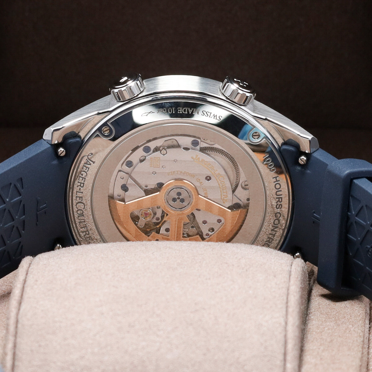 Jaeger-LeCoultre 2023 Complete 42mm Stainless Steel Blue Dial Stainless Steel Bezel Blue Rubber Strap Q9088180