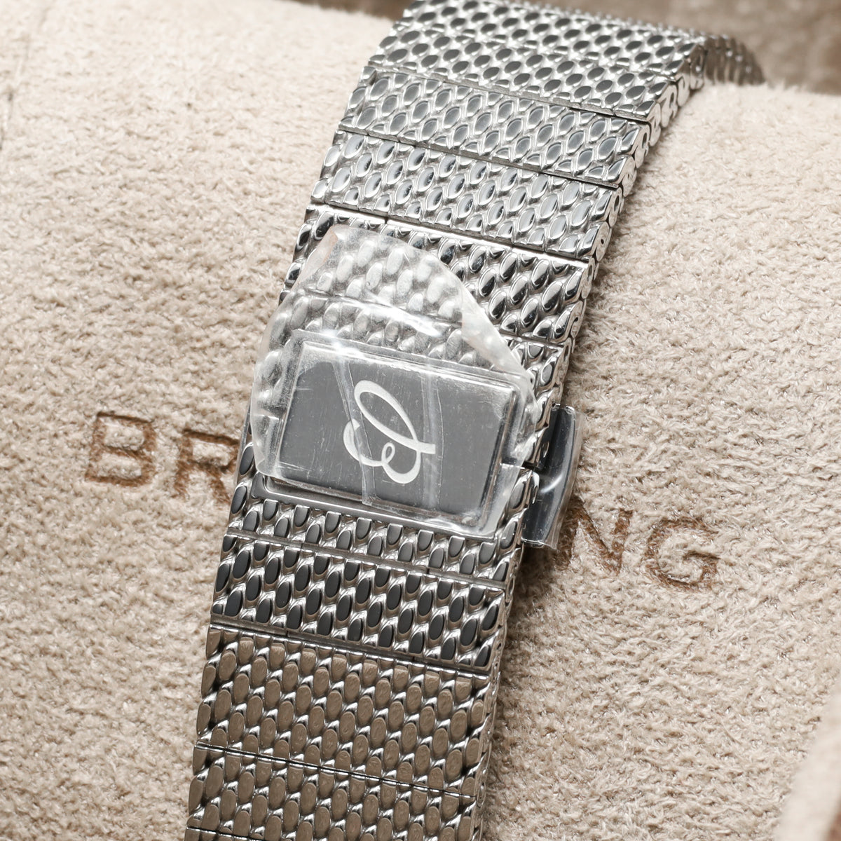 Breitling Superocean Heritage Complete 42mm Stainless Steel & 18K Rose Gold Black Dial Black Ceramic with 18K Rose Gold Bezel Stainless Steel Mesh Milanese Bracelet with Folding Clasp UB3111