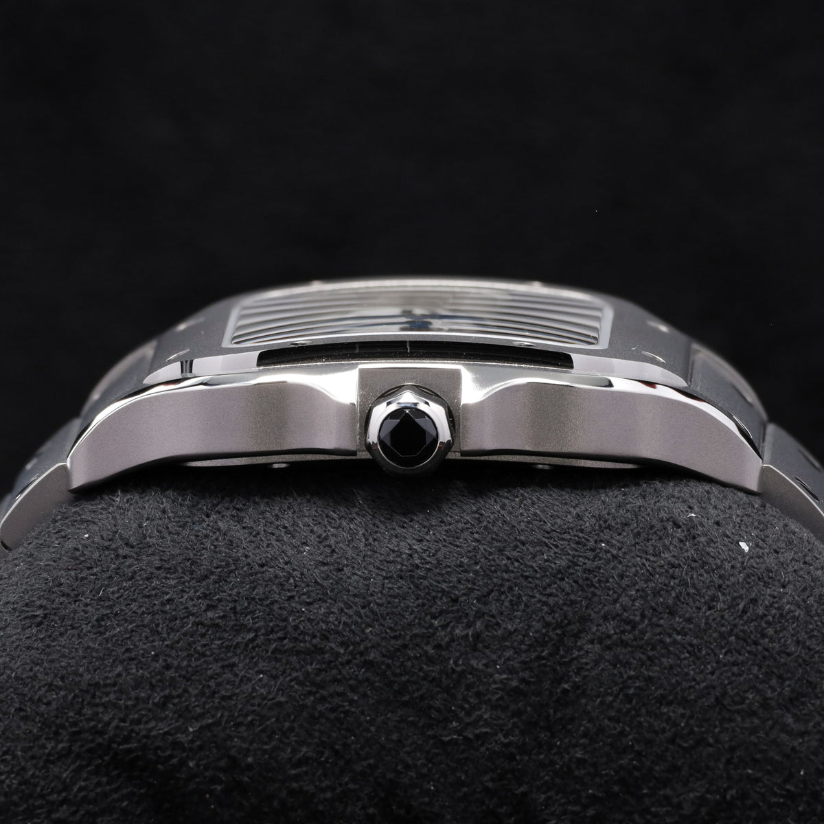 Cartier Santos 2025 Complete 39.8mm Titanium White Dial Titanium Bezel Titanium Bracelet WSSA0009