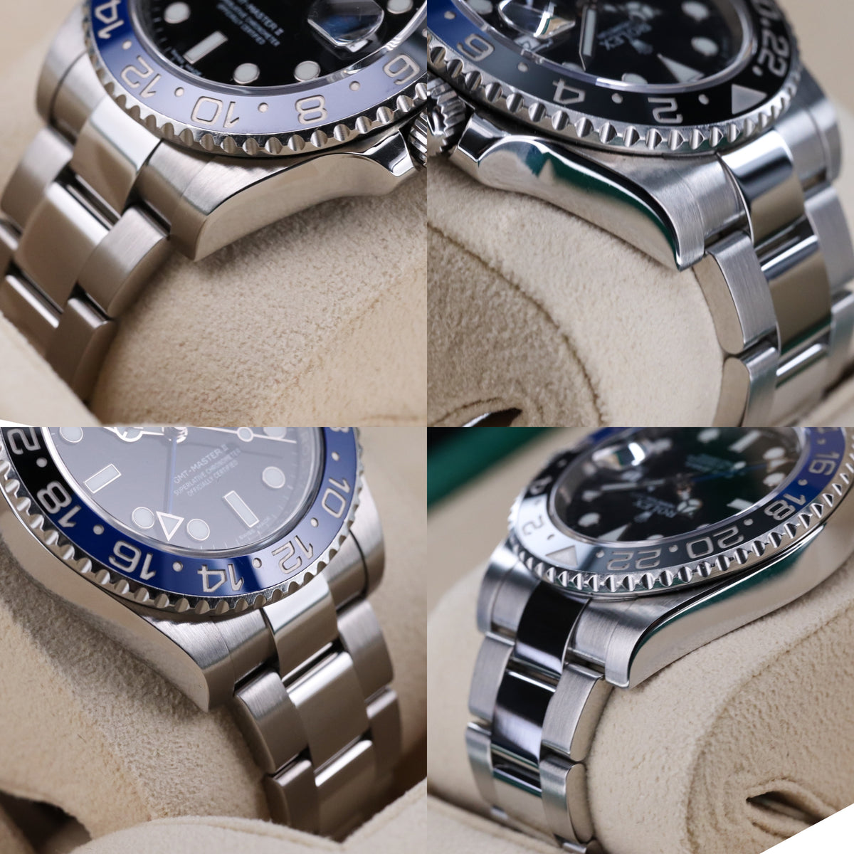 Rolex GMT-Master II 40mm Batman Oyster Steel Black Blue Bezel 116710BLNR