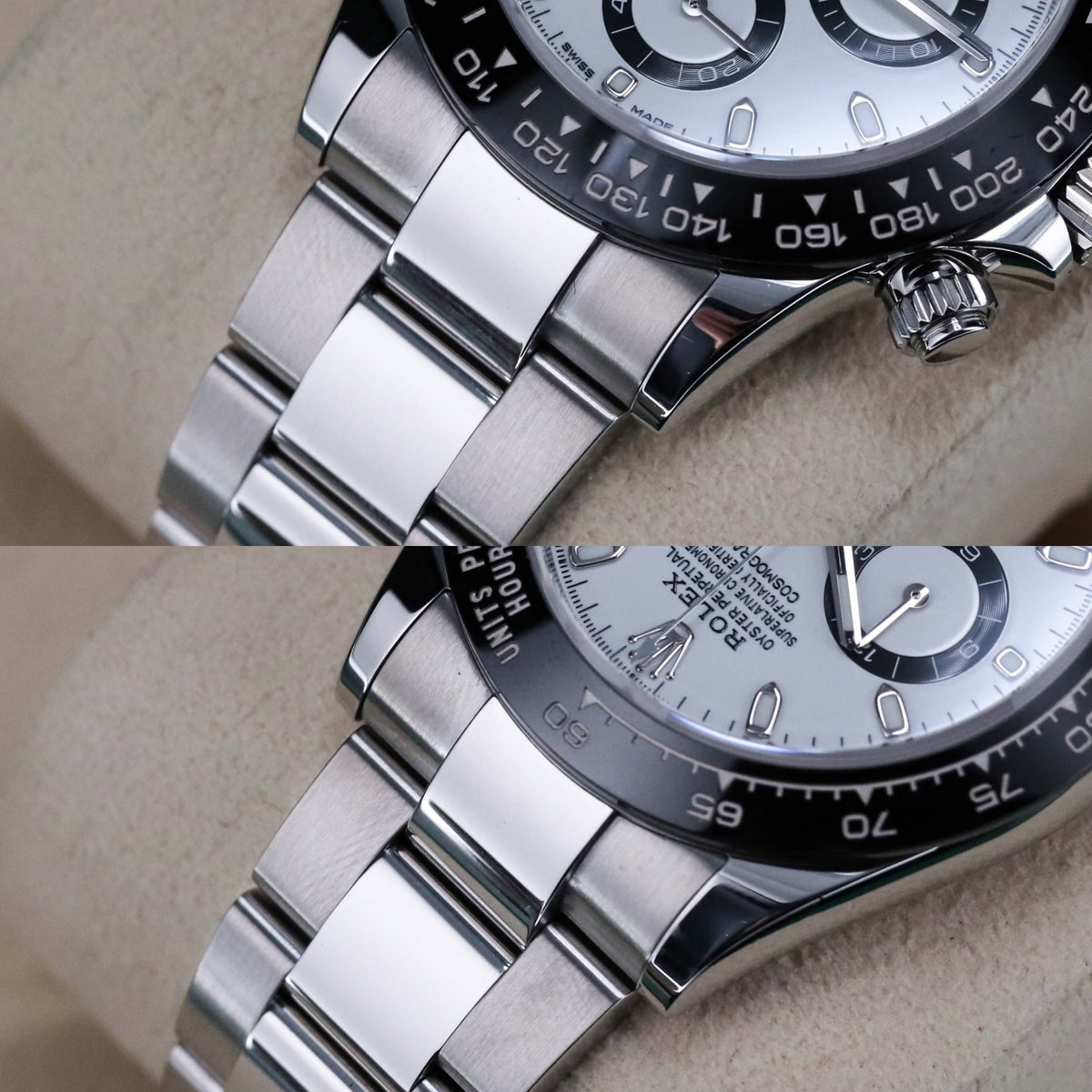 Rolex Daytona Cosmograph 40mm Panda White Dial Chronograph Oyster Steel 116500LN